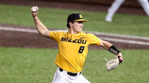 Mizzou baseball - Feb 19, 2024 · Missouri started the Kerrick Jackson era with a 2-1 record after beating Cal Poly in a three-game set. The Tigers showed off their pitching and hitting in different …